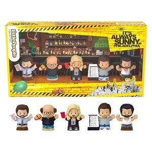Little People Collector It's Always Sunny in Philadelphia Set For Adults & Fans